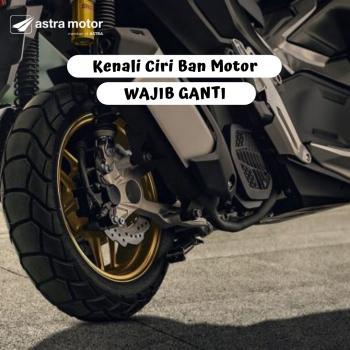 Cari_aman di Jalan, Kenali Ciri Ban Motor Wajib Diganti